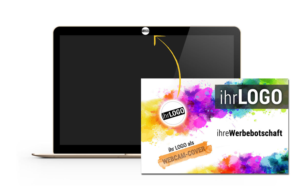 Webcam-Cover selbst gestalten als innovatives Werbemittel